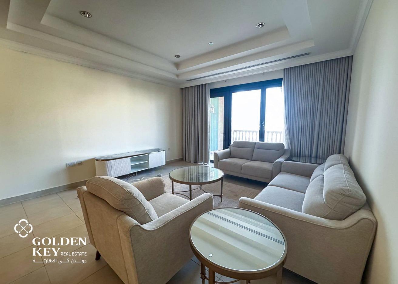 Spacious 1BR + Balcony ✅ Furnished ✅ Porto Arabia
