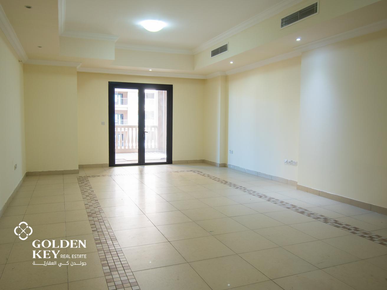 1BR+ Balcony✅  Semi furnished✅ Porto Arabia