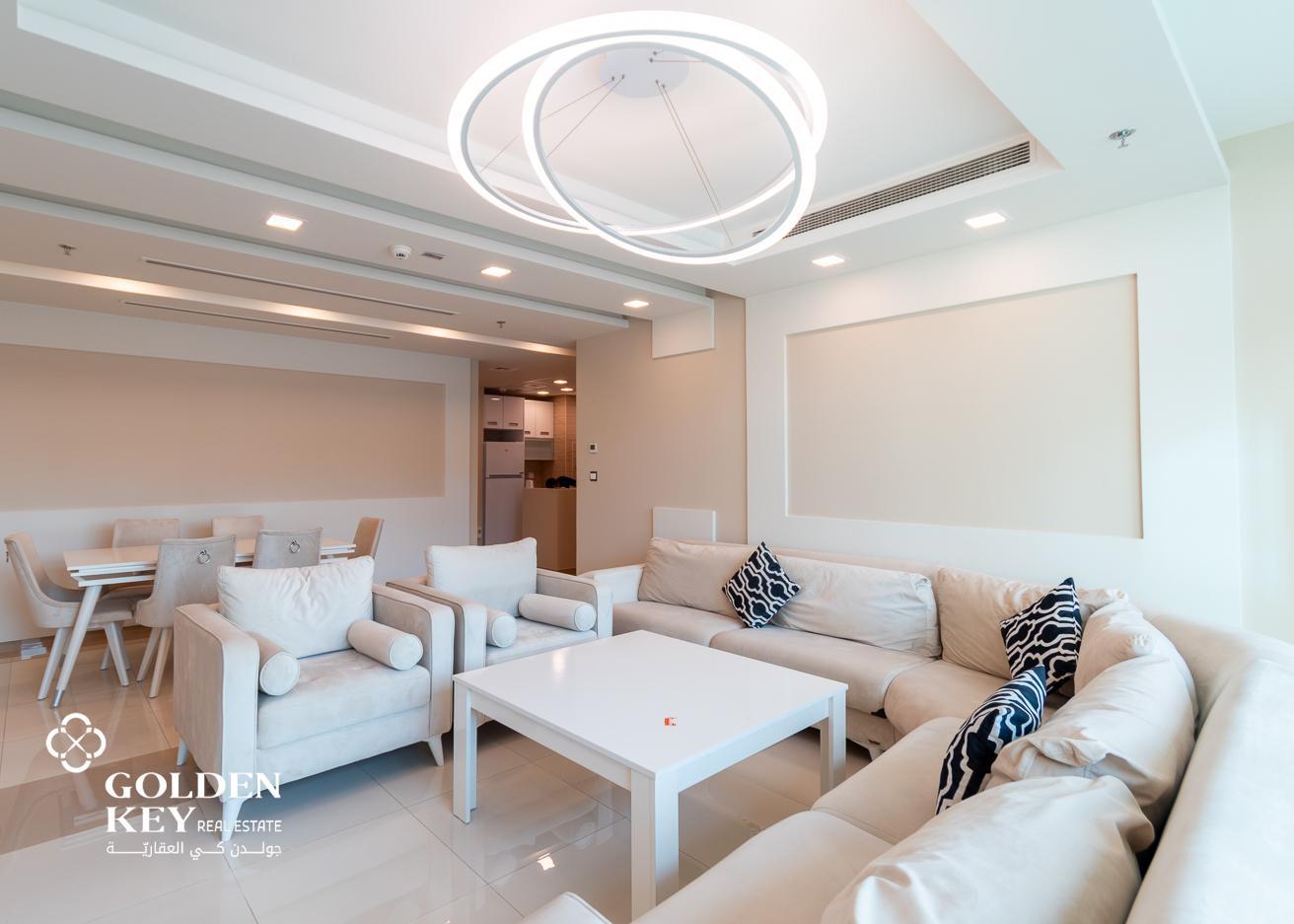 Elegant  Furnished 3BHK–Balcony Views -Erkyah city