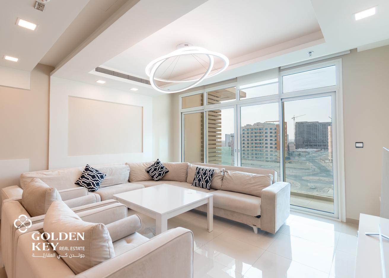 Elegant  Furnished 3BHK–Balcony Views -Erkyah city