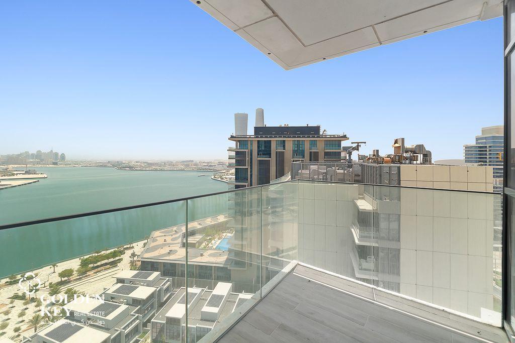 Sea View | 2BR+ Balcony | Semi-Furnished | Lusail