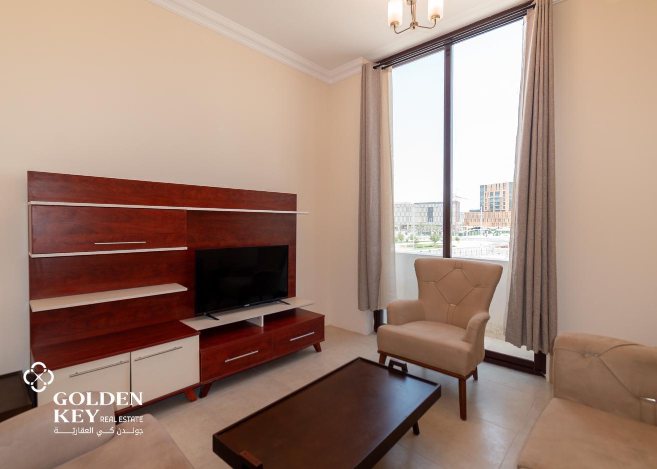2BR+ Balcony ✅ Fully Furnished ✅ Fox Hills, Lusail