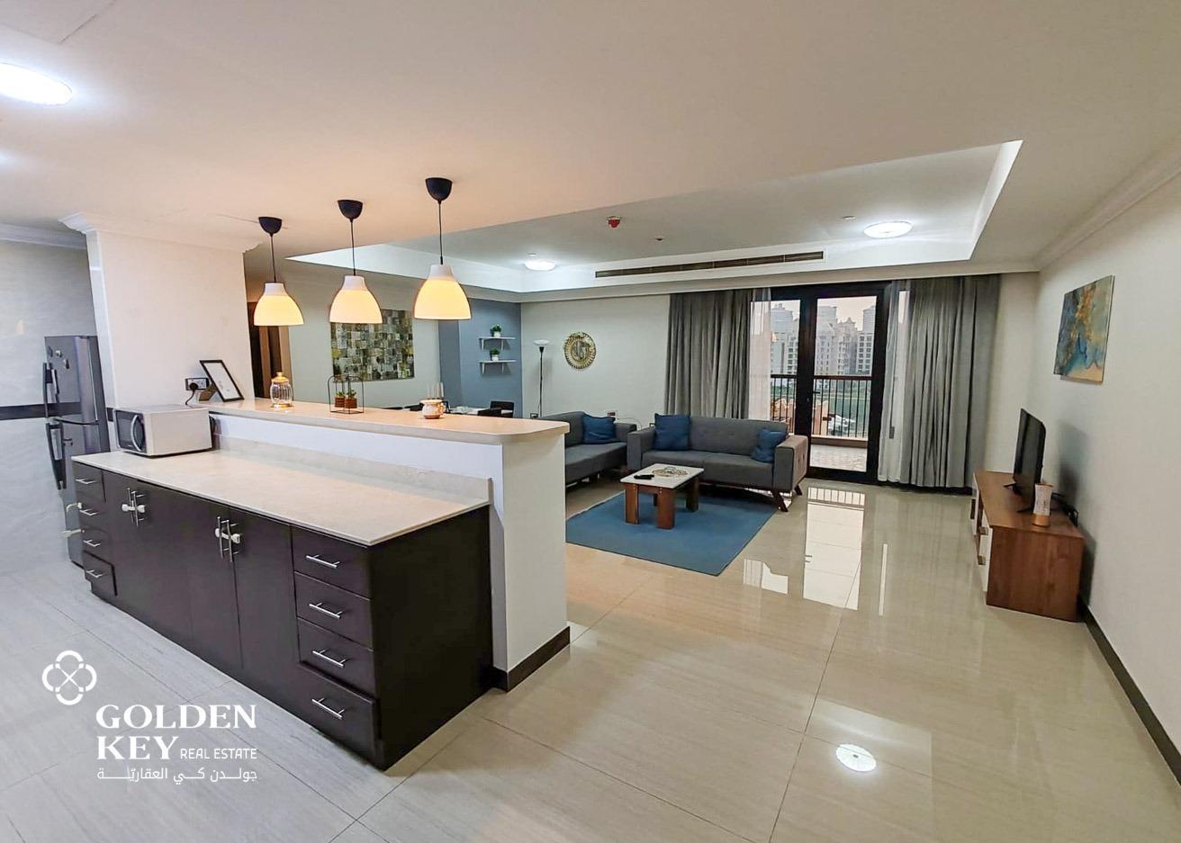 Furnished 2BR with Balcony for Rent | Marina View