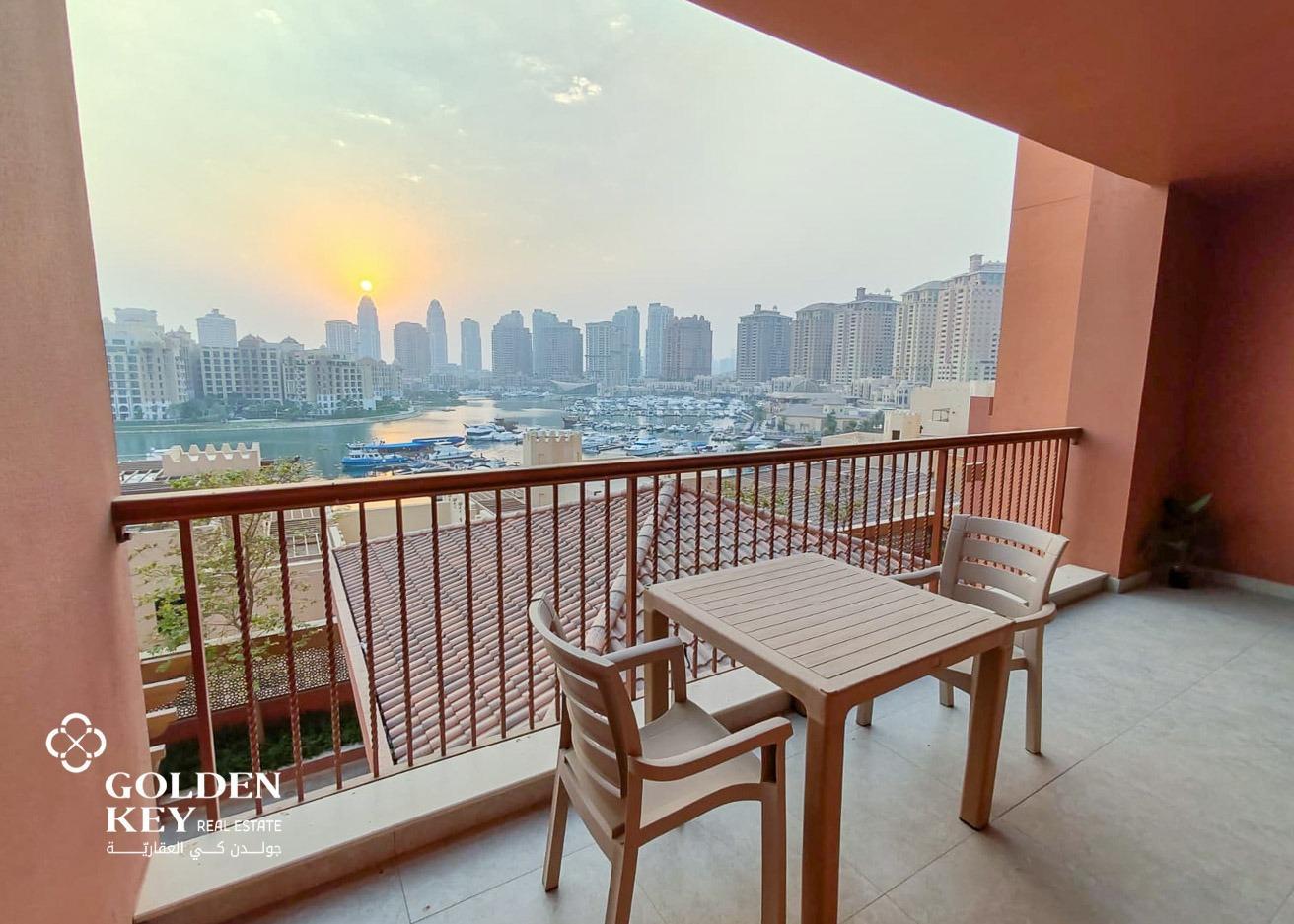 Furnished 2BR with Balcony for Rent | Marina View