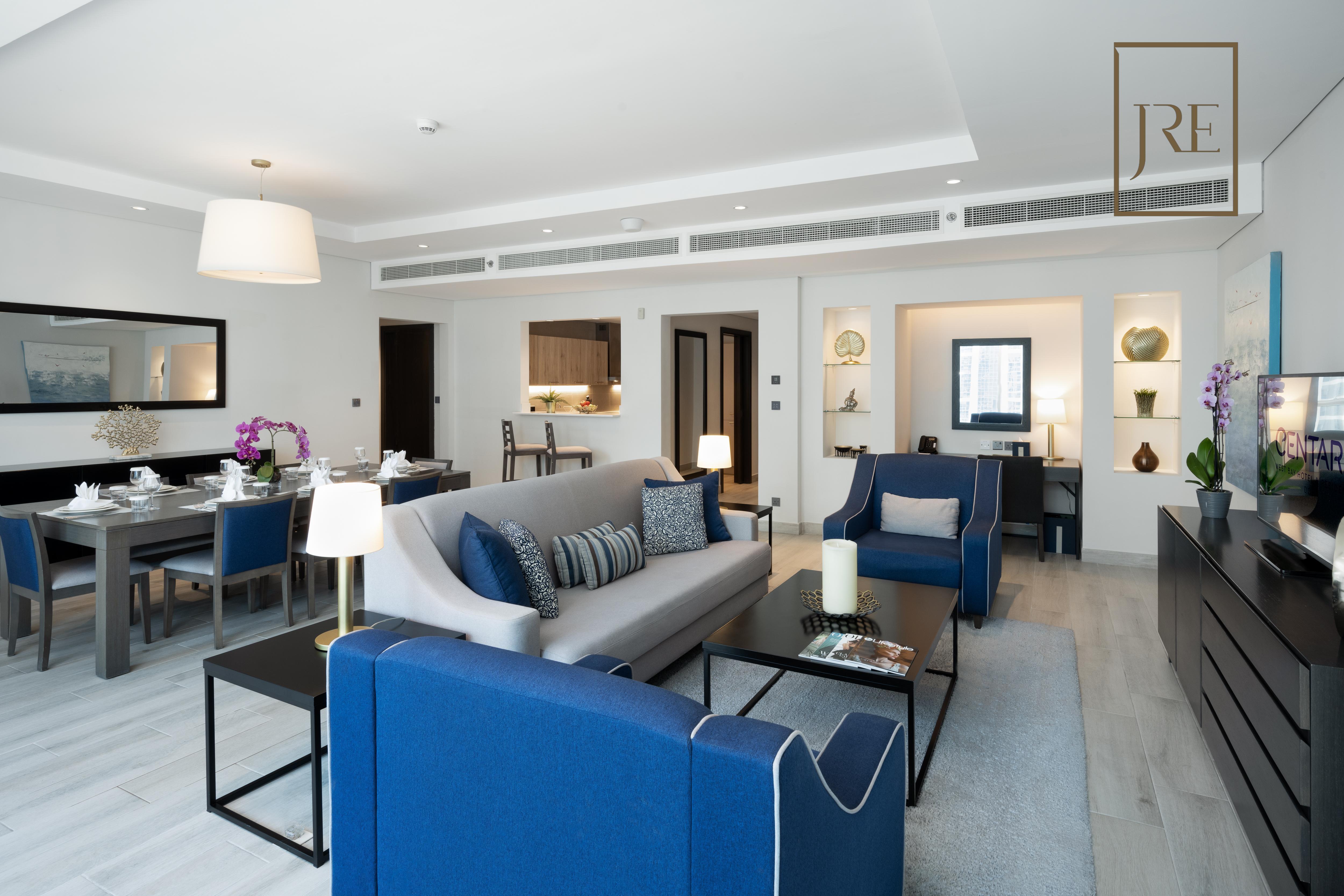 Furnished 3-bedroom Serviced Apartment in Westbay - Apartment in Central Business District