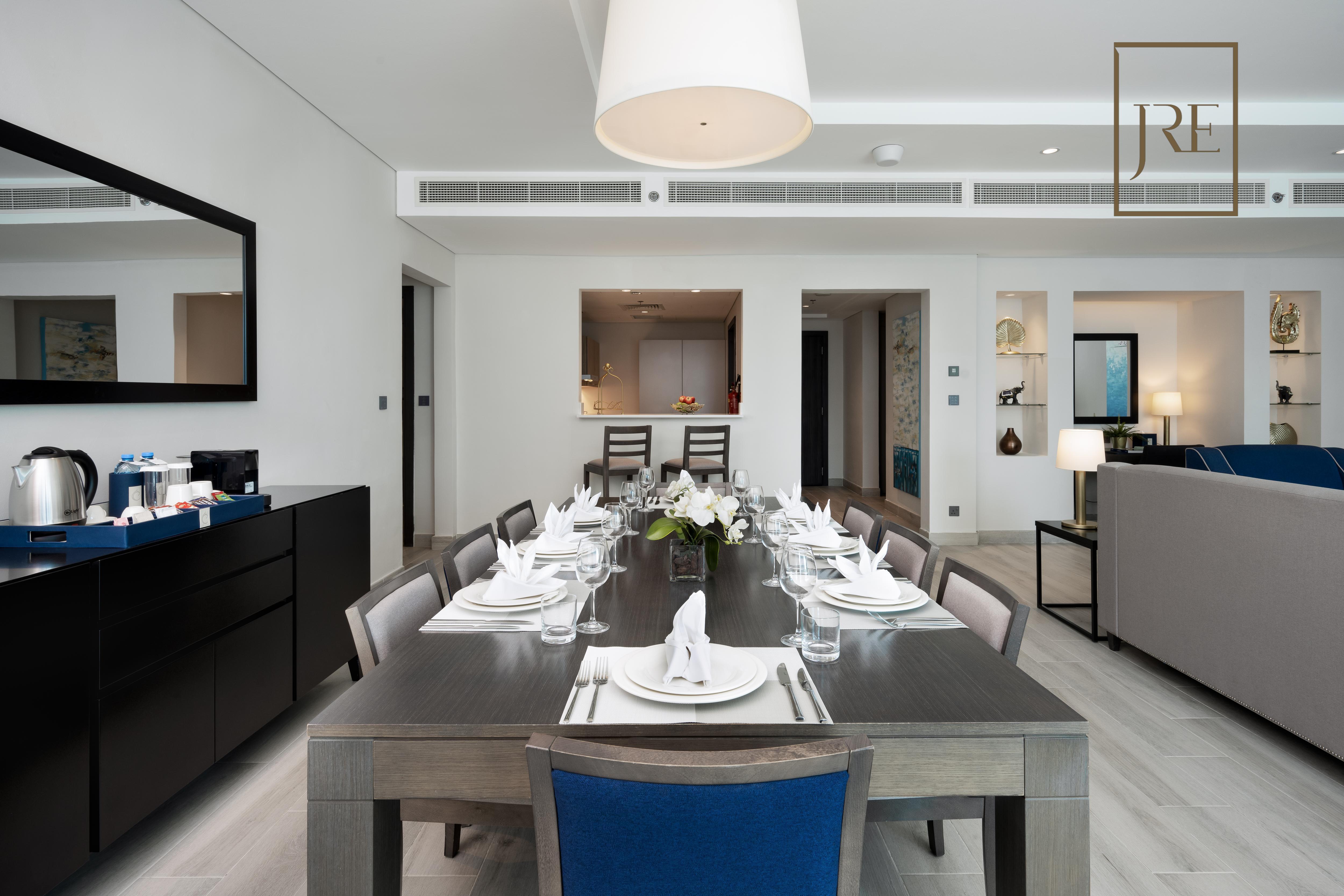 Furnished 3-bedroom Serviced Apartment in Westbay - Apartment in Central Business District