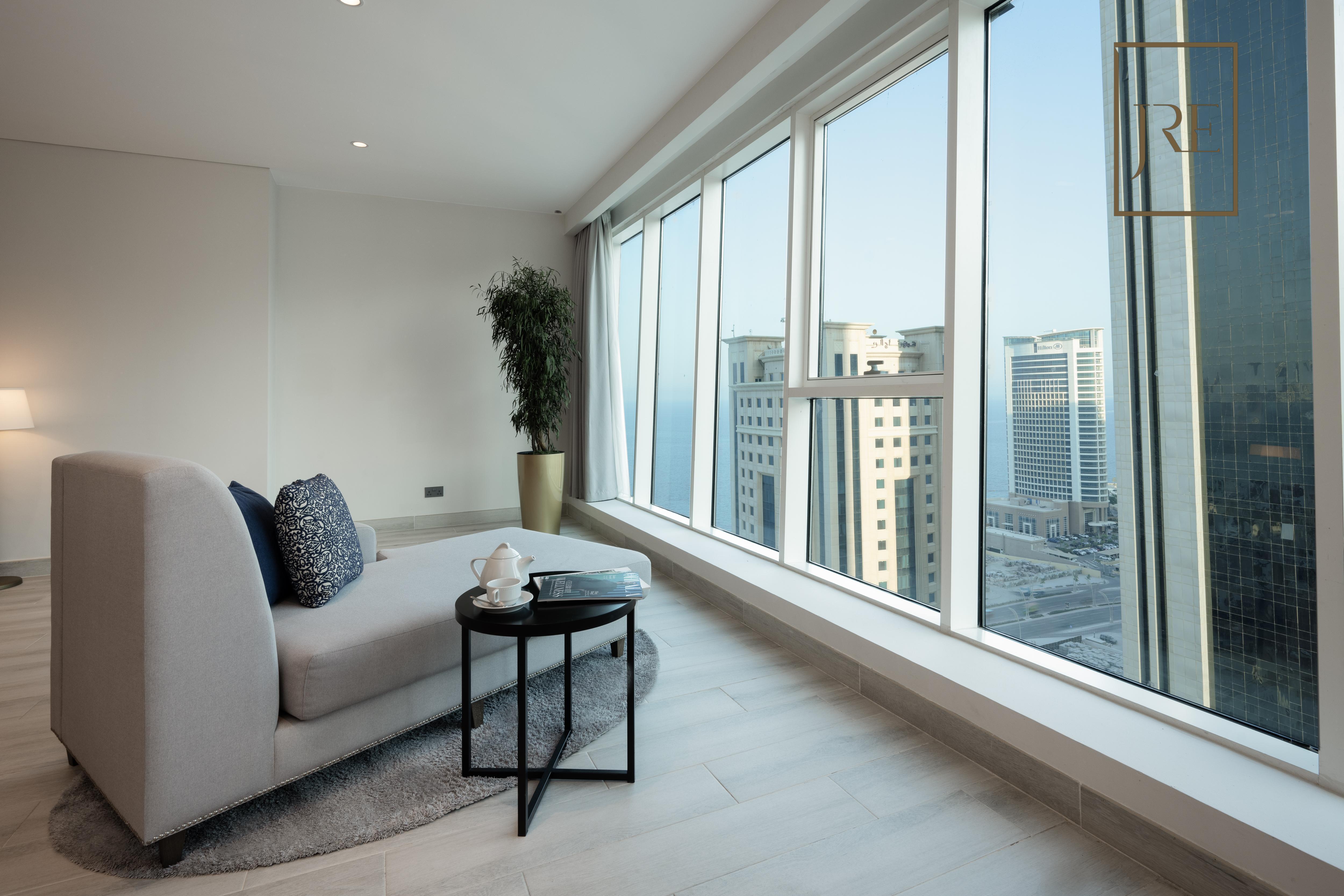 Furnished 3-bedroom Serviced Apartment in Westbay - Apartment in Central Business District