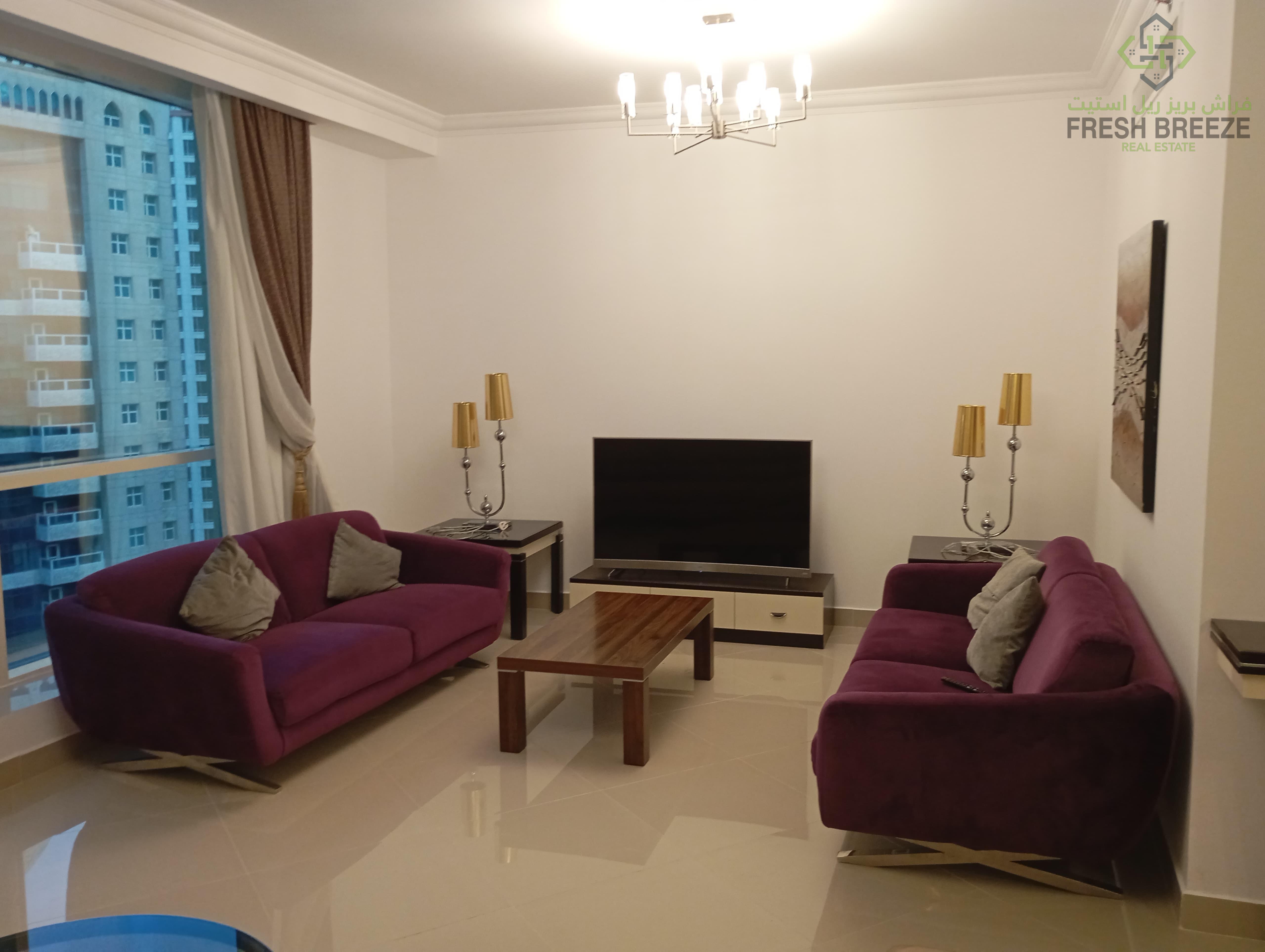 Affordable 2-BHK Fully Furnished in the  West Bay - Apartment in Beverly Hills Tower