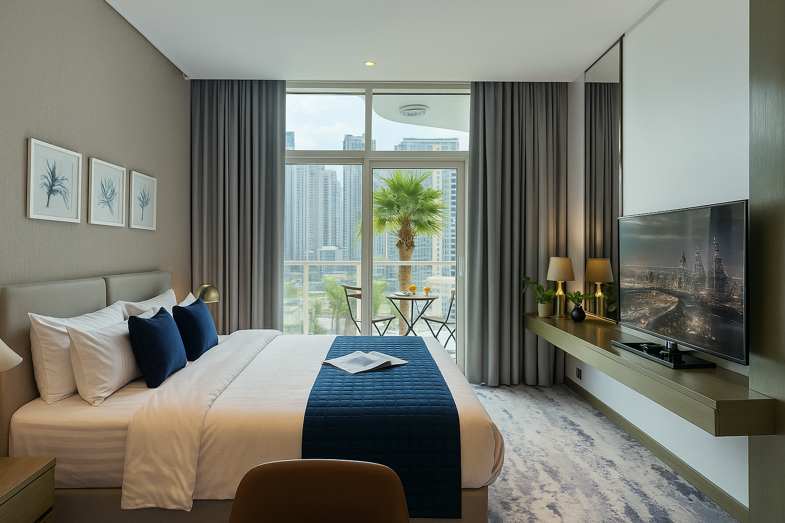 Premium Furnished Living | Canal View | Vacant