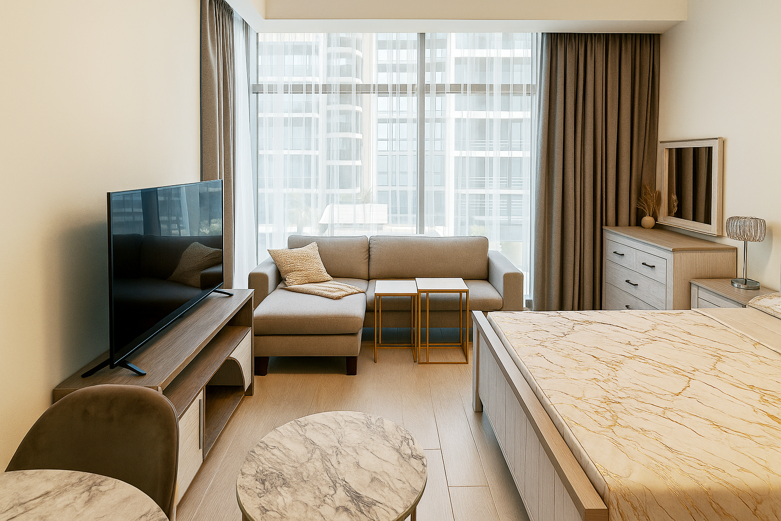 Low Floor | Elegantly Furnished | Multiple Cheques