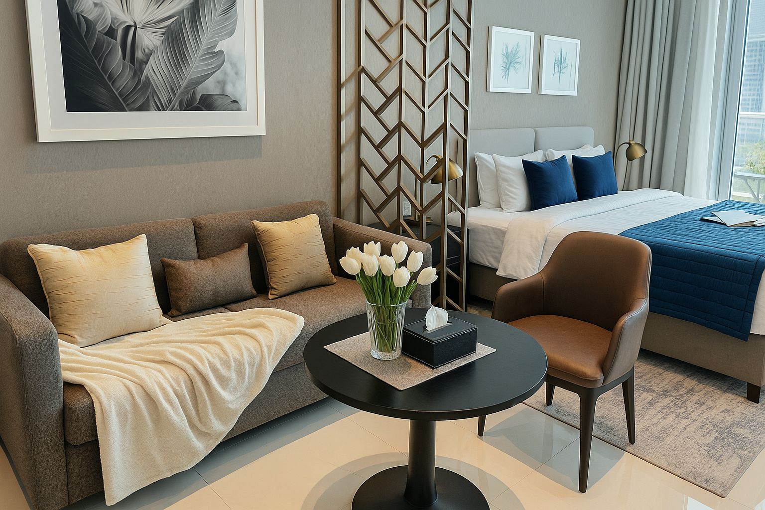 Premium Furnished Living | Canal View | Vacant