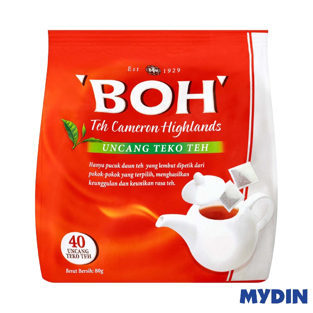 Boh Cameron Highlands Tea 2g X 40 Mydin Express Hypermart