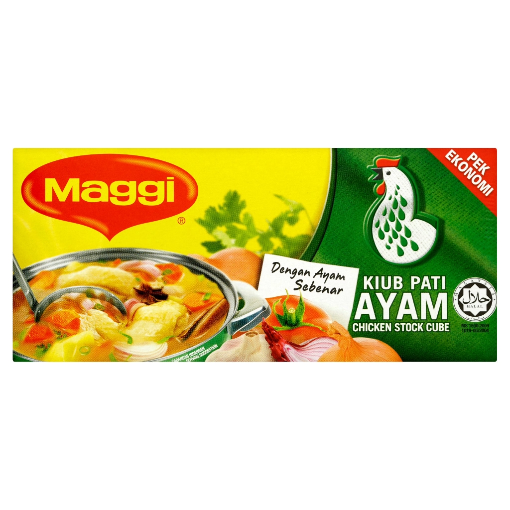 Maggi Chicken Stock Cube (120g) Mydin Express (Hypermart)
