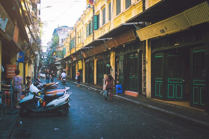 Lang thang ở phố cổ