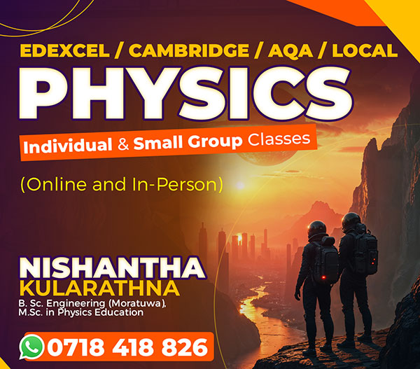 Physics Classes for Cambridge / Edexcel / AQA / Local Advanced Level