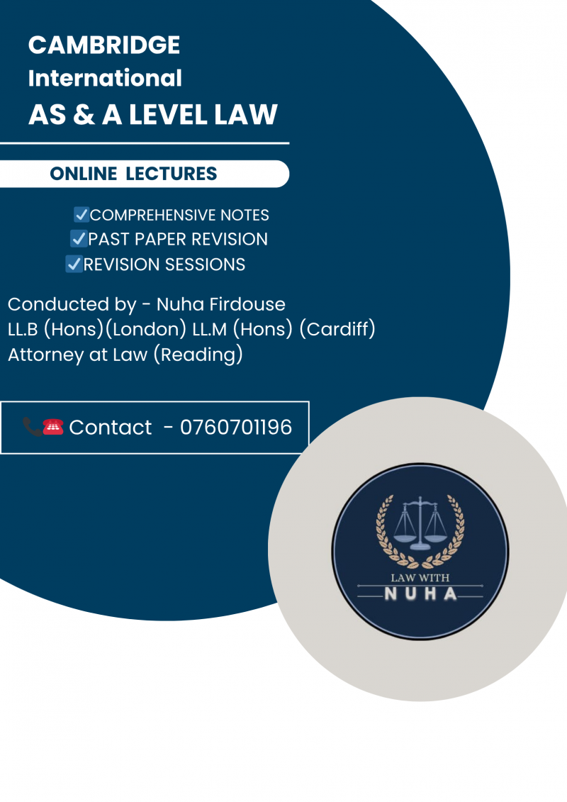 Cambridge International AS / AL Law