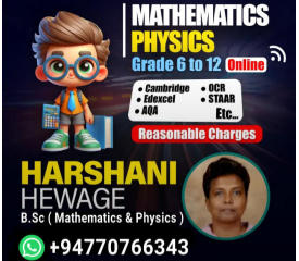 Physics  & Mathematics A/L & O/L