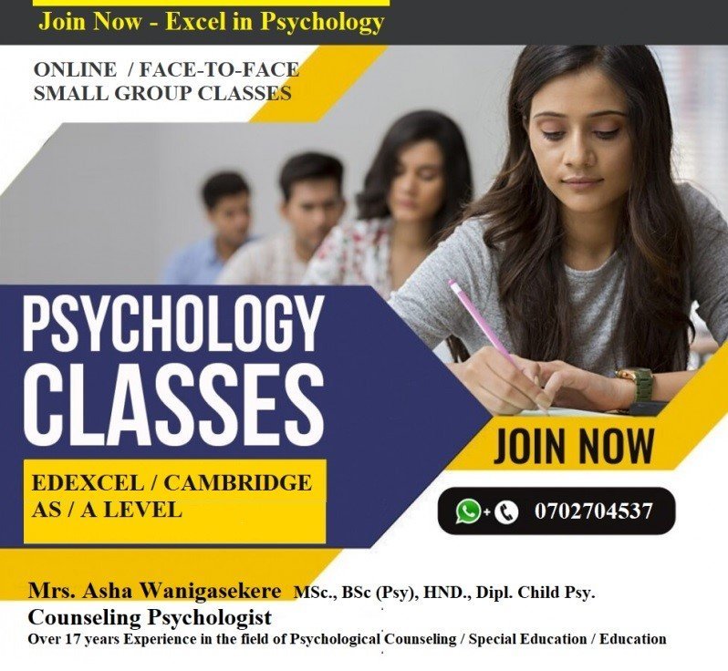 Tuition - Psychology 9990 - Cambridge AS & ALs