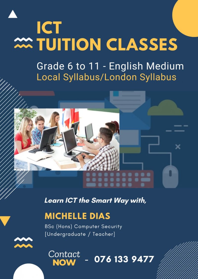 Learn Smart, Shine Bright! Local & London Syllabus | ICT & English Tuition | Grade 6 - 9, O/L, A/L