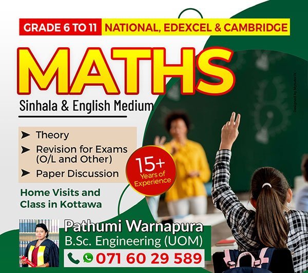 Mathematics - Paper Classes / Theory / Revision for Edexcel / Cambridge / O/L (LOCAL) - Home visits & online