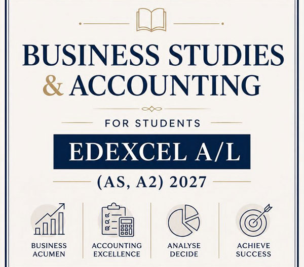 Ed-excel AL and OL Business studies and Accounting group and individual classes