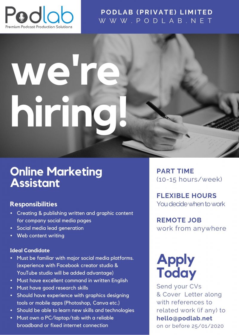 Online Marketing Assistant