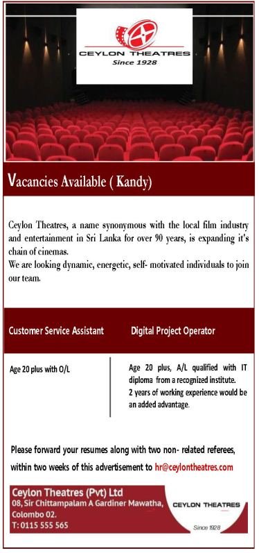 Vacancies Available