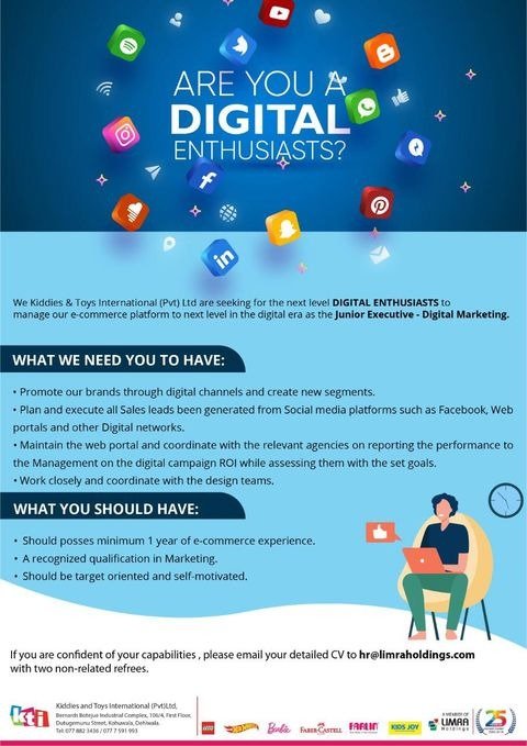 Junior Executive- Digital Marketing