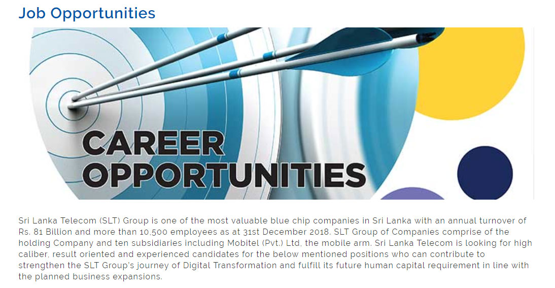 Engineer, Data Analyst - Sri Lankan Telecom PLC