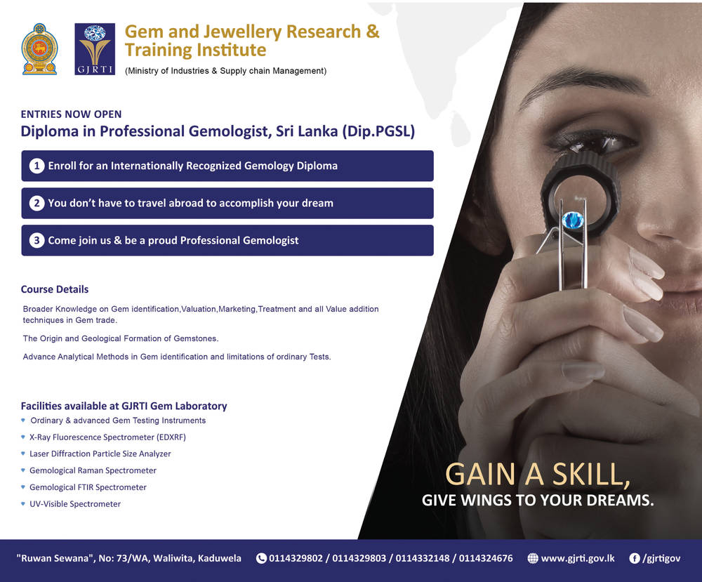 Diploma in Professional Gemologist - Gem & Jewellery Research & Training Institute