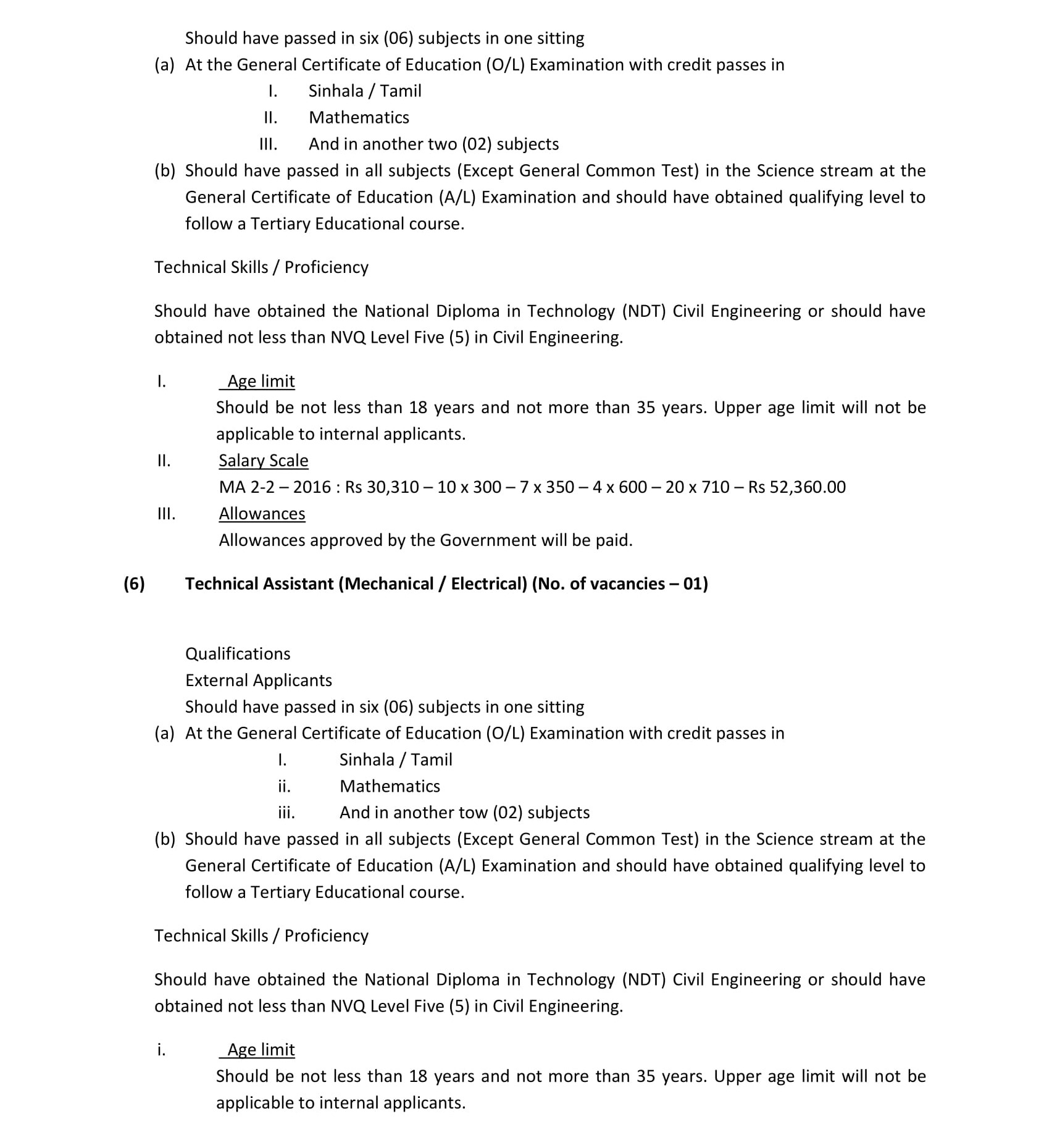 Research Officer, Mechanical Engineer, Extension Officer, Librarian, Technical Assistant (Civil, Mechanical/Electrical), Extension Assistant - National Institute of Post Harvest Management