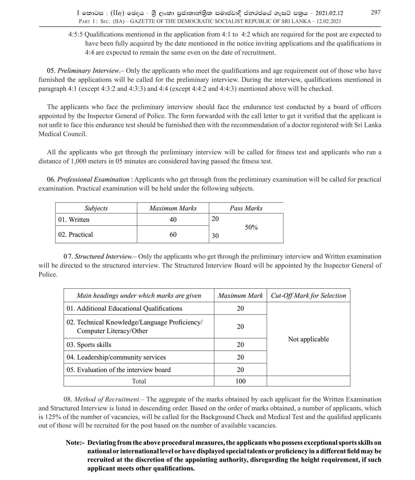 Police Constable Driver - Sri Lanka Police