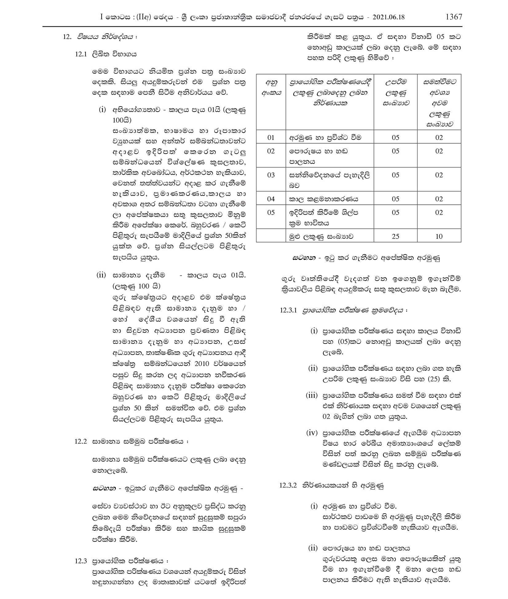 Open Competitive Examination to Recruit Graduates to Grade 3-1(a) of the Sri Lanka Teachers Service to Teach Foreign Languages (2021) - Ministry of Education