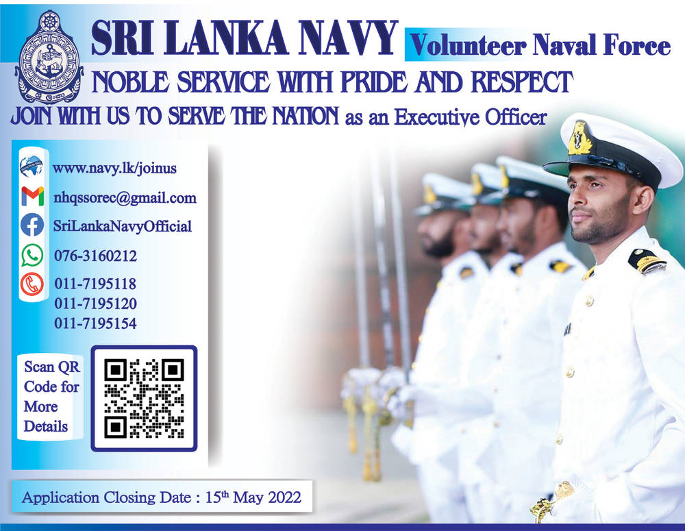 Executive Officer, Fund Manager - Volunteer Naval Force - Sri Lanka Navy