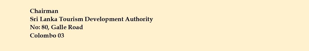 Director (Legal) - Sri Lanka Tourism Development Authority