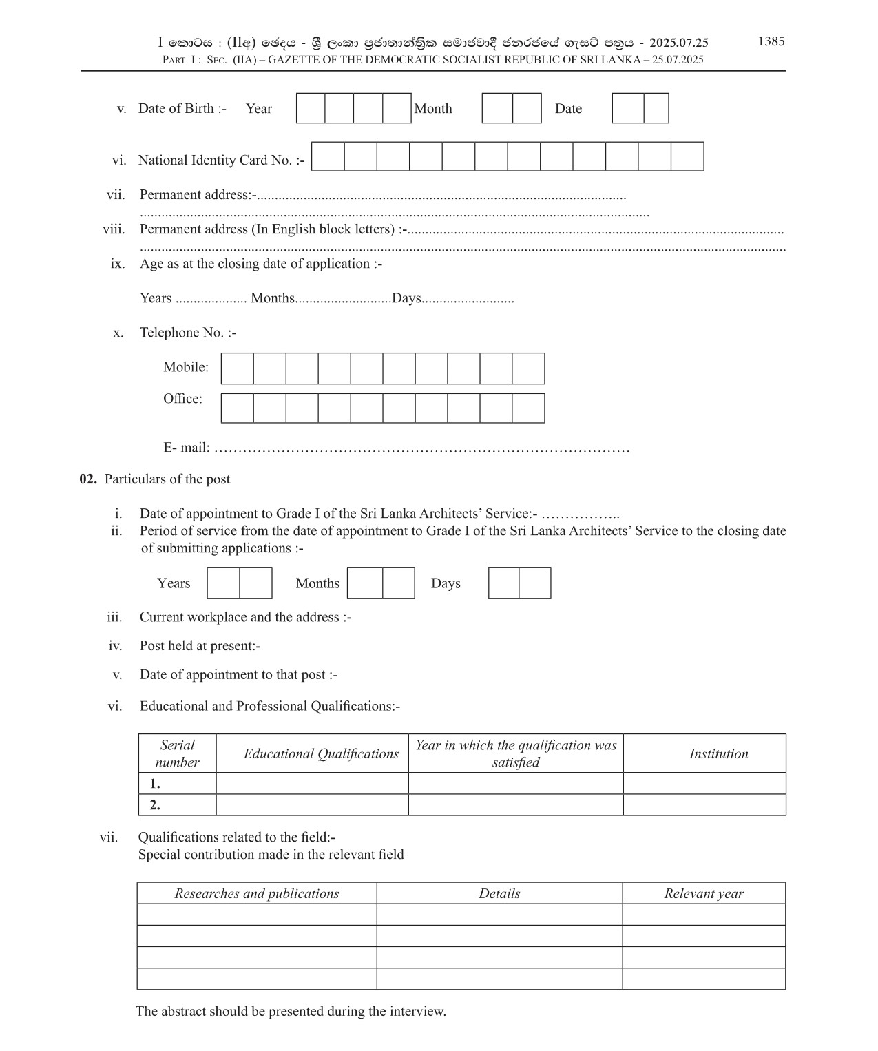 Director - Ministry of Urban Development, Construction and Housing
