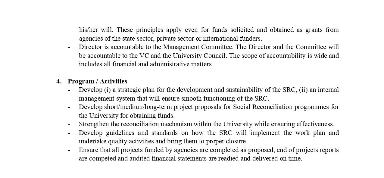 Director - University of Colombo