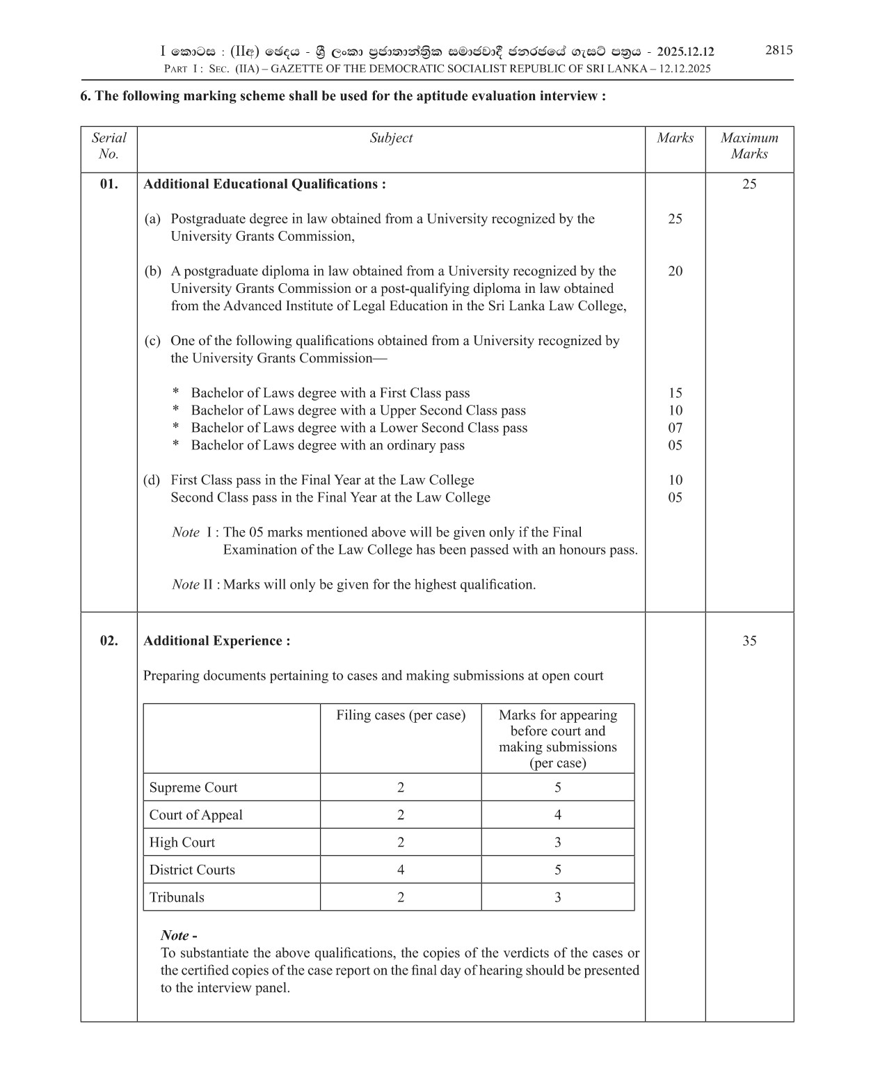 Legal Officer (Open) - Ministry of Environment