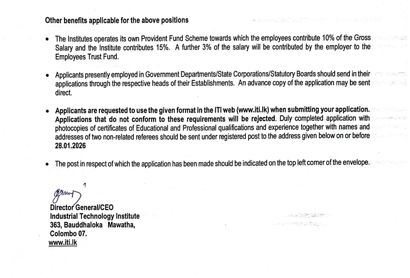 Driver - Industrial Technology Institute