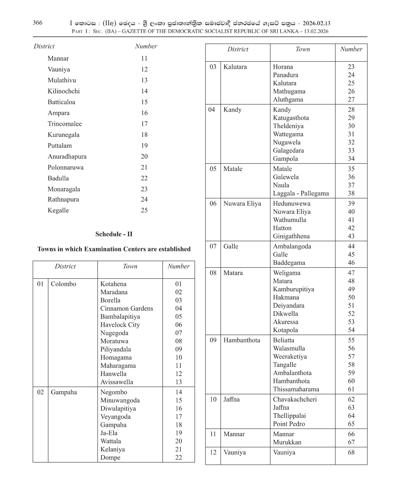 Open Competitive Examination for Recruitment to Grade 3 of the Combined Drivers’ Service (2026)