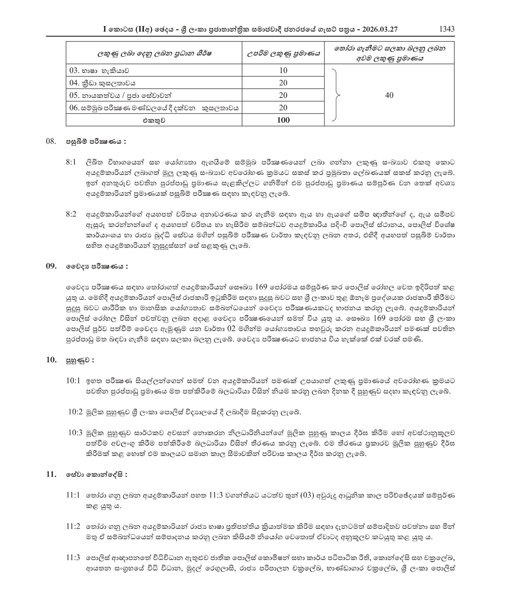 Woman Police Constable - Sri Lanka Police 