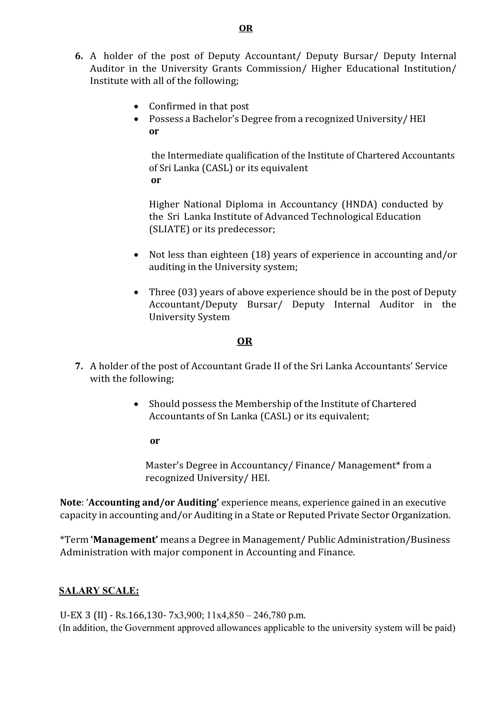 Bursar - University of Ruhuna