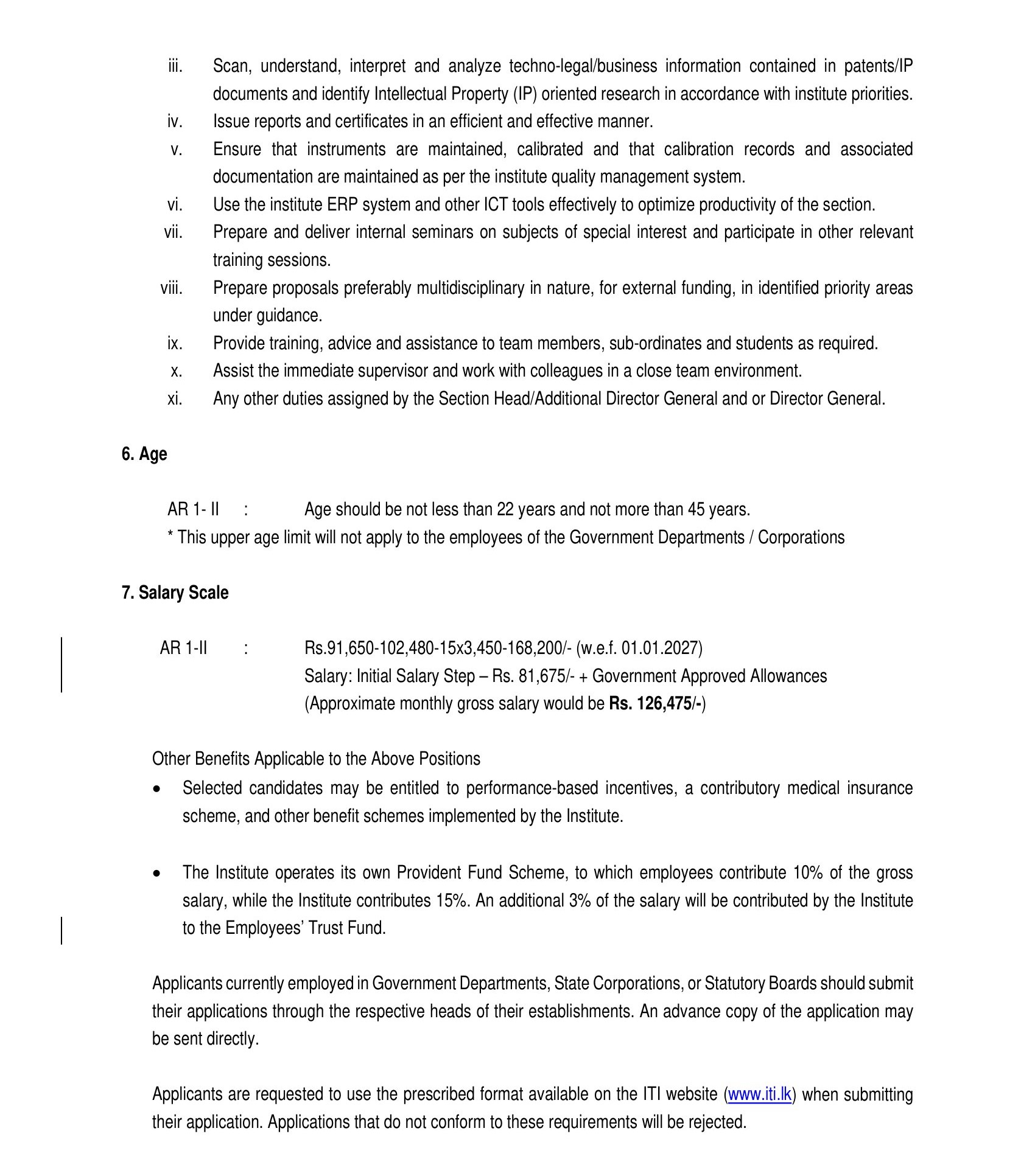 Research Scientist, Research Engineer - Industrial Technology Institute