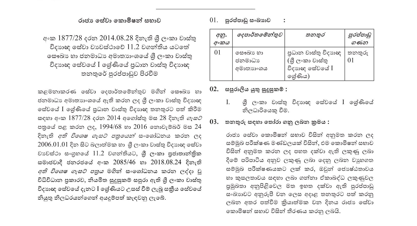 Chief Architect - Ministry of Health & Mass Media