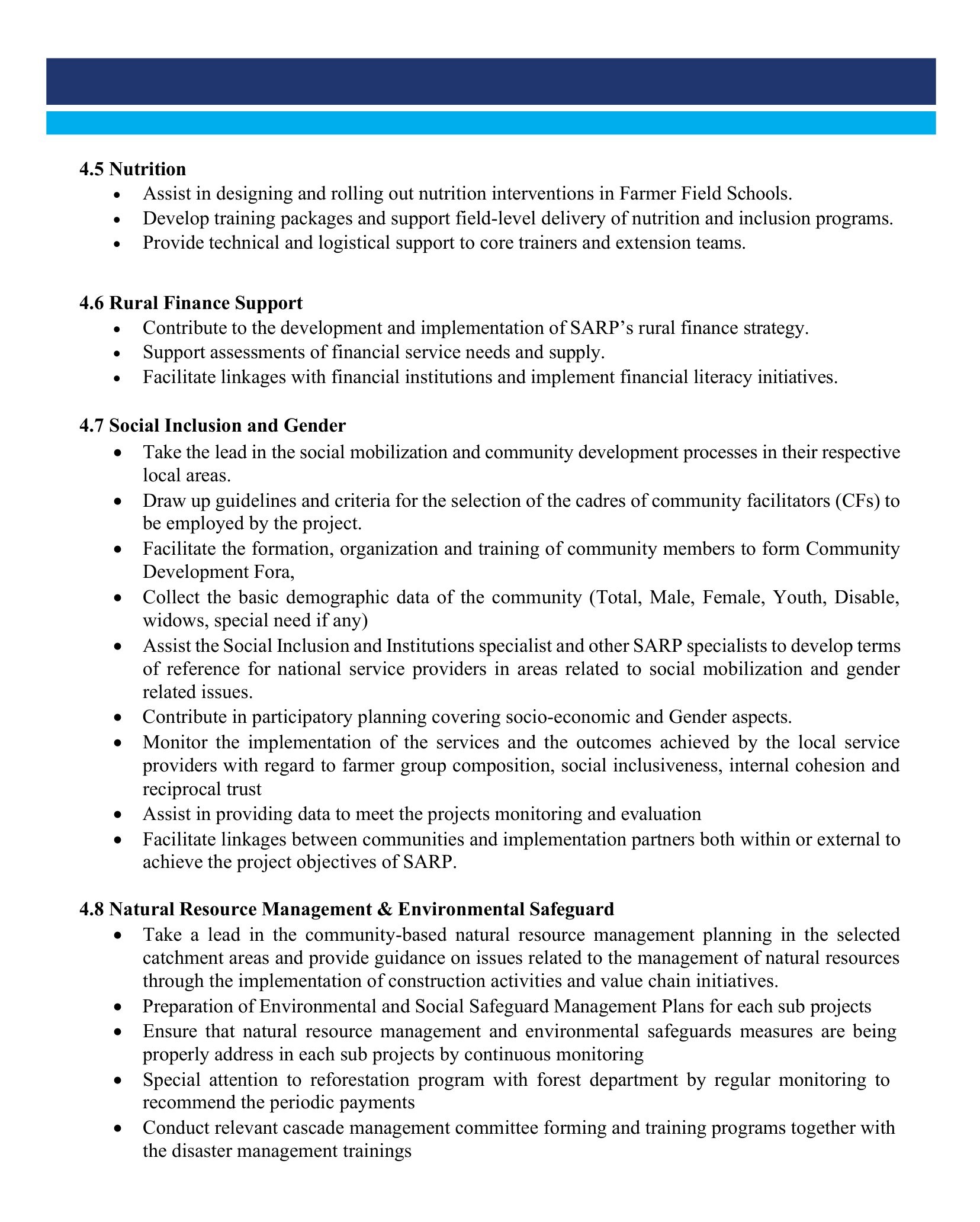 Programme Officer - Smallholder Agribusiness & Resilience Project - Ministry of Agriculture, Livestock, Land & Irrigation