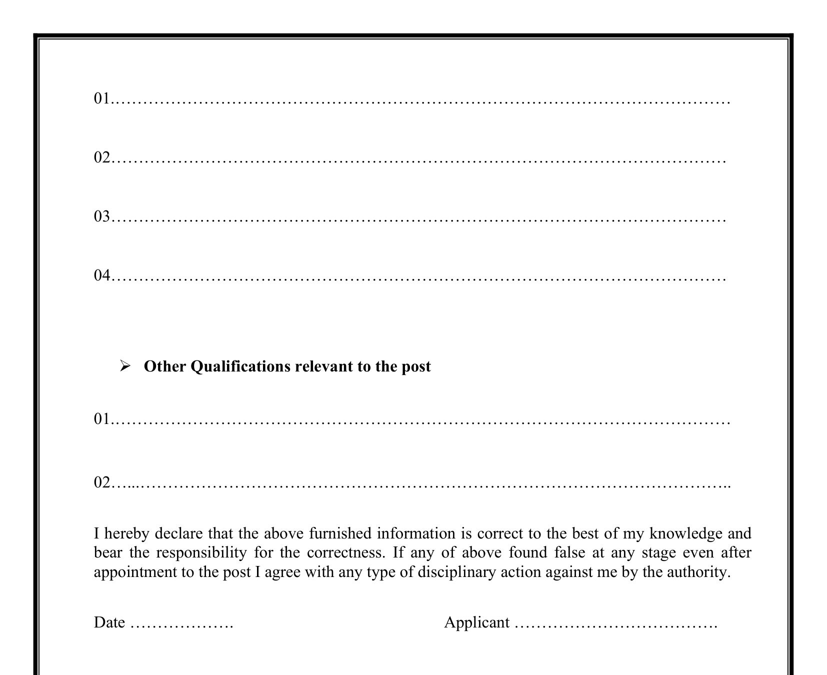 Additional Director General, Senior Consultant, Consultant, Registrar - Sri Lanka Institute of Development Administration