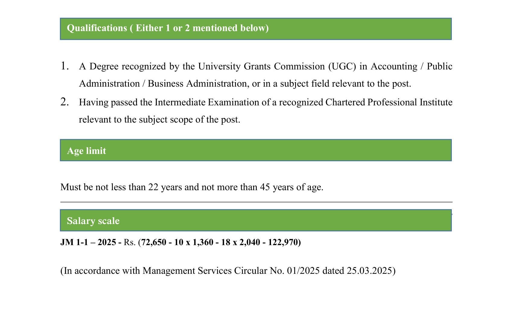 Internal Audit Officer, Secretary to the Board of Directors - Office for National Unity & Reconciliation