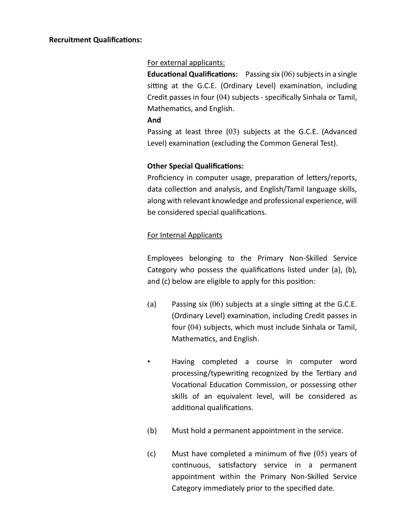 Management Assistant, Information and Communication Technology Assistant - Arts Council of Sri Lanka