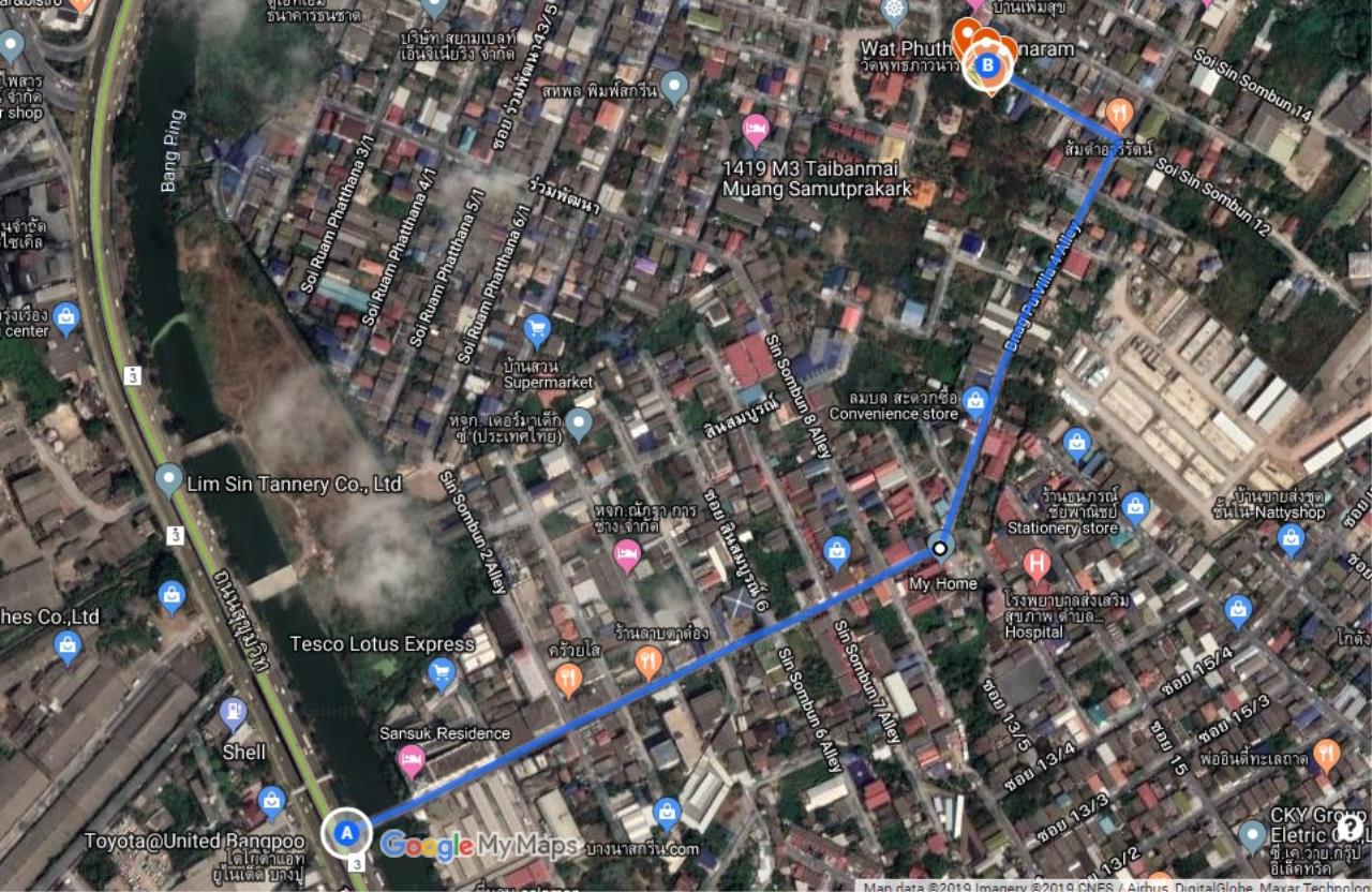 ขาย ที่ดิน ตำบลท้ายบ้านใหม่ อำเภอเมืองสมุทรปราการ จังหวัดสมุทรปราการ, ภาพที่ 4