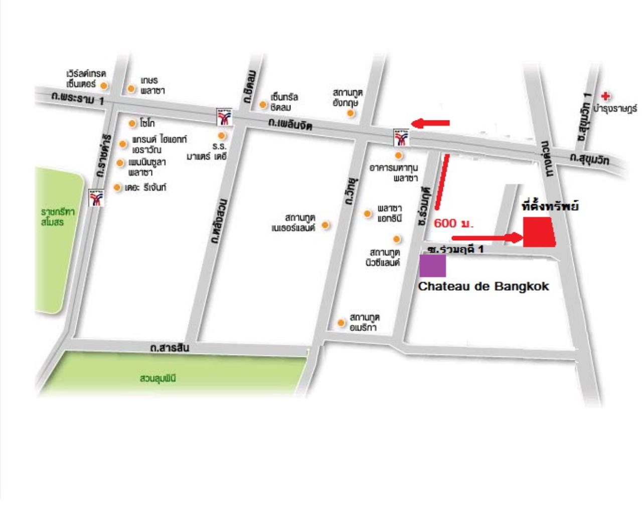39072 - Vitthayu Road - Ruamrudee 1 Land for sale area 332 Sqm, ภาพที่ 4